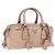PRADA Borsa a Mano in Pelle 2 in 1 Rosa Argento Auth 170334