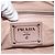 PRADA Borsa a Mano in Pelle 2 in 1 Rosa Argento Auth 170334 - vista 20