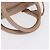 PRADA Borsa a Mano in Pelle 2 in 1 Rosa Argento Auth 170334 - vista 7