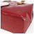 LOUIS VUITTON Borsa Reade PM Monogram Vernis Pomme D'amour M91990 LV Auth 169598 Rosso - vista 12