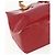 LOUIS VUITTON Borsa Reade PM Monogram Vernis Pomme D'amour M91990 LV Auth 169598 Rosso - vista 13
