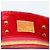 LOUIS VUITTON Borsa Reade PM Monogram Vernis Pomme D'amour M91990 LV Auth 169598 Rosso - vista 14