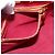 LOUIS VUITTON Borsa Reade PM Monogram Vernis Pomme D'amour M91990 LV Auth 169598 Rosso - vista 19