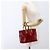 LOUIS VUITTON Borsa Reade PM Monogram Vernis Pomme D'amour M91990 LV Auth 169598 Rosso - vista 21