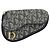 Pochette in Tela Trotter Christian Dior Blu Navy Oro Auth 170701 D'oro - vista 2