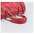 Borsa Boston in pelle CHANEL con catena 2 in 1 Rossa Argento CC Auth 169810SAM Rosso - vista 7