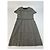 Vintage Courreges Karierter Kleid Schwarz Weiß M - Ansicht 4
