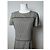 Vintage Courreges Karierter Kleid Schwarz Weiß M - Ansicht 5