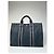 Vintage Hermès Canvas Tote Bag Schwarz - Ansicht 12