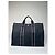 Vintage Hermès Canvas Tote Bag Schwarz - Ansicht 7