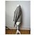 Vintage Courreges Wollkarierter Blazer / Grau Schwarz M - Ansicht 2