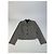 Vintage Courreges Wollkarierter Blazer / Grau Schwarz M - Ansicht 4