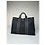 Vintage Hermès Canvas Tote Bag Schwarz - Ansicht 2