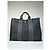 Vintage Hermès Canvas Tote Bag Schwarz - Ansicht 6