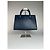 Vintage Courreges Lederhandtasche Blau - Ansicht 12