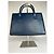 Vintage Courreges Lederhandtasche Blau - Ansicht 2
