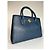 Vintage Courreges Lederhandtasche Blau - Ansicht 4