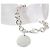 Bracciale charm in argento 925 Return to Round di Tiffany & Co. - vista 2