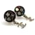 Orecchini Chanel in argento nero e argento  - vista 4