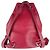 Zaino in pelle rosso Gucci - vista 3