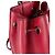 Zaino in pelle rosso Gucci - vista 7