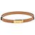 Hermès Hermes Kelly Gürtel aus goldfarbenem Epsom-Leder Golden