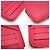Monedero de cuero Monogram Empreinte Louis Vuitton en rosa - vista 4