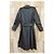 Gabardina Burberry de algodón negro - vista 6
