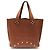 Triomphe Céline Sac fourre-tout en cuir marron Celine - vue 2