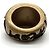 Louis Vuitton Bague Leo Monogram Holzring Metallisch - Ansicht 2