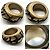 Louis Vuitton Bague Leo Monogram Holzring Metallisch - Ansicht 3