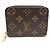 Monedero Zippy Monogram Louis Vuitton Castaño