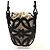 Loewe Anagram Cut-Out Taschen-Schultertasche Schwarz