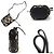 Loewe Anagram Cut-Out Taschen-Schultertasche Schwarz - Ansicht 4