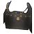 Timeless Borsa a mano Chanel 25 Small in denim nero