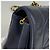 Borsa a Spalla Chanel Diana Chain Blu navy - vista 8