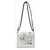 Seltene Chanel 14S Limited Edition Graffiti Lammleder Kleine Boy Tasche Weiß Mehrfarben - Ansicht 5