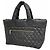 Chanel Coco Cocoon Nylon Tote Bag Schwarz