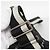 Timeless Schwarzer Nylon-Rucksack von Chanel - Ansicht 9