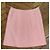 Falda de tweed Chanel rosa Barbie Beige - vista 2