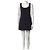 Gianni Versace Shift Kleid Mini mit Rundhalsausschnitt Schwarz