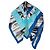 Autre Marque Chacok Seidenschal Mehrfarbig 133 x 133 cm Mehrfarben