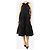 Proenza Schouler Schwarzes Libby Popeline-Kleid - Größe UK 8 - Ansicht 3