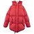 Chaqueta de plumón Moncler NERIUM Roja