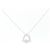 Autre Marque Collana in diamante in oro bianco Au750 Argento