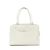 Timeless Borsa Boston in pelle di vitello Chanel Bianco Gold hardware - vista 2