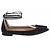 Gianvito Rossi Bailarinas negras con strass Negro - vista 2