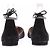 Gianvito Rossi Bailarinas negras con strass Negro - vista 5