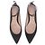 Gianvito Rossi Bailarinas negras con strass Negro - vista 6