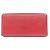Autre Marque Cartera larga de cuero J&M Davidson Roja